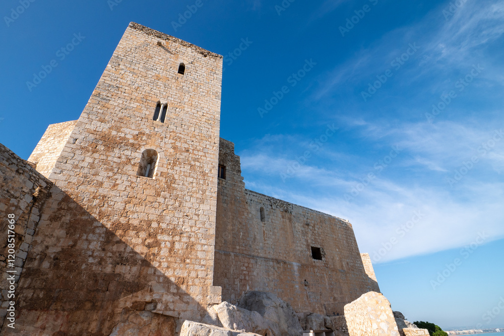 Castell de Peniscola, Provinz Castellón, Autonome Gemeinschaft Valencia, Spanien Castell de Peniscola, Provinz Castellón, Autonome Gemeinschaft Valencia, Spanien