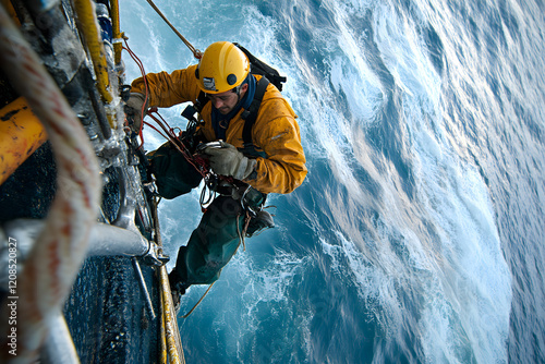 Portrait Of A Offshore Worker