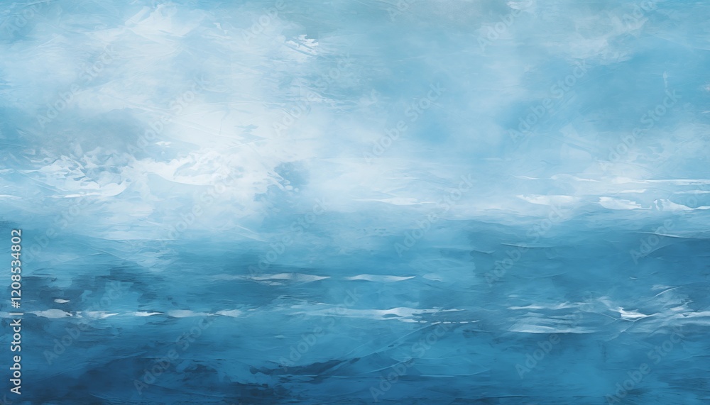 Obraz premium abstract watercolor background, clouds, smoke, pink yellow, paint texture, blue