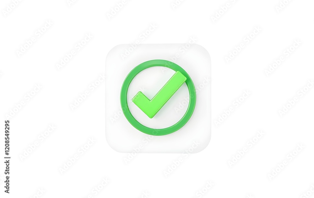 illustration of green tick mark isolated white background illustration of green tick mark isolated white background