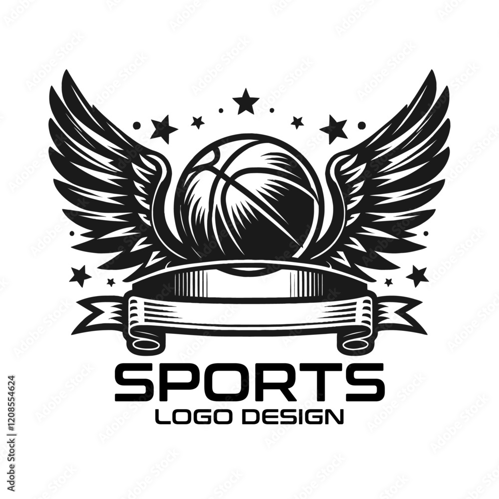 Fototapeta premium Sports Vector Logo Design