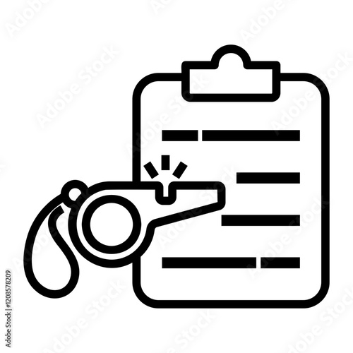 clipboard Line Icon