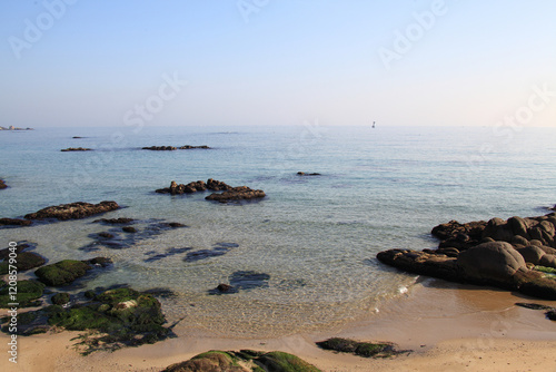 Konstfotografi 고요,모래사장,갯바위,바다,아야진해변,아야진리,고성군,강원도