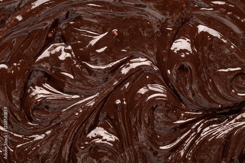 Rich dark chocolate ganache...