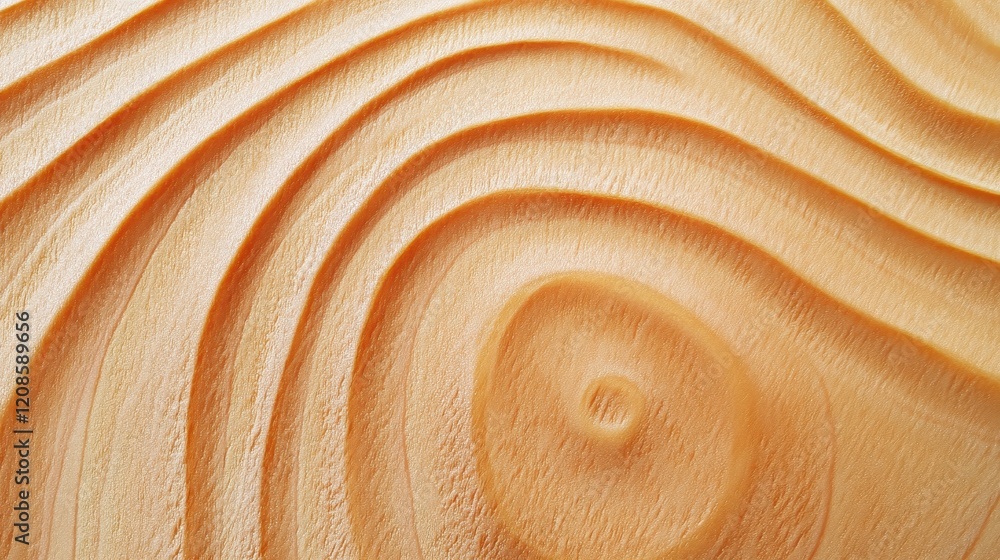 Fototapeta premium Close-up of wood grain texture with natural swirls and patterns