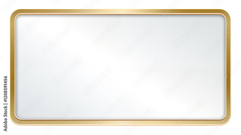 Elegant Gold Frame Border for Certificates and Awards Elegant Gold Frame Border for Certificates and Awards