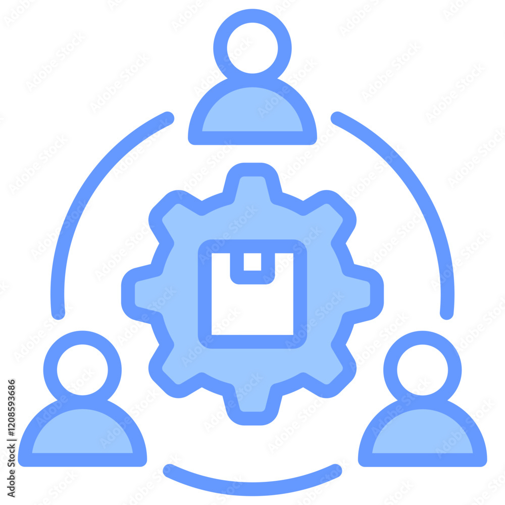 Obraz premium Customer Management Icon