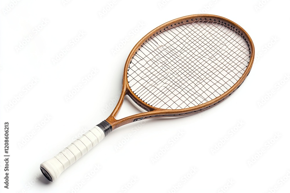Tennis racket isolated on white background Tennis racket isolated on white background