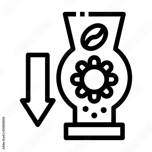 coffee grinder Line Icon