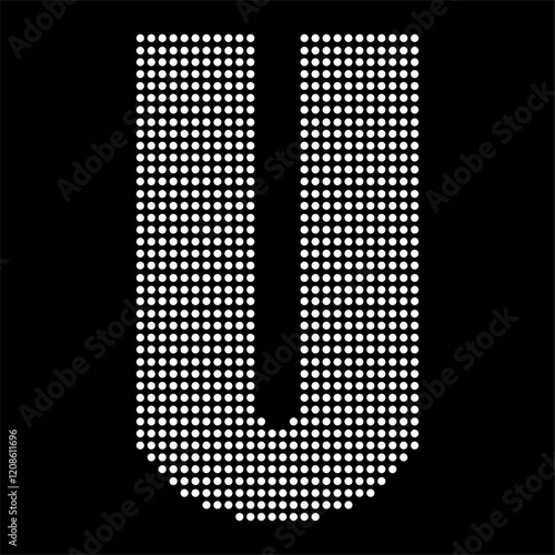Rhinestone alphabet design for t-shirt or blouse hot-fix transfer. Abstract beautiful glitter applique rhinestone motif.	