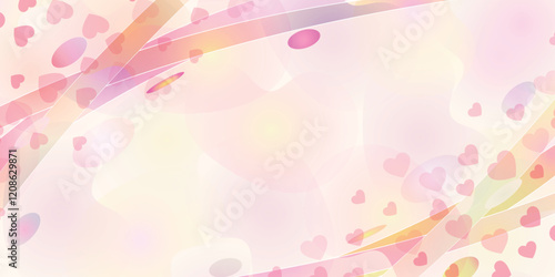 バレンタイン　ハート　ピンク　かわいい　背景