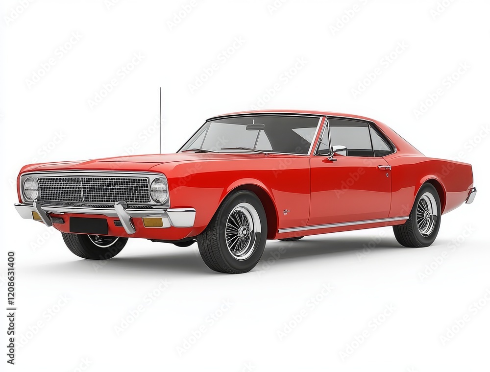 3D rendering of a red car isolated on a white background, showcasing ultra-realistic details and high-quality photography. 3D rendering of a red car isolated on a white background, showcasing ultra-realistic details and high-quality photography.