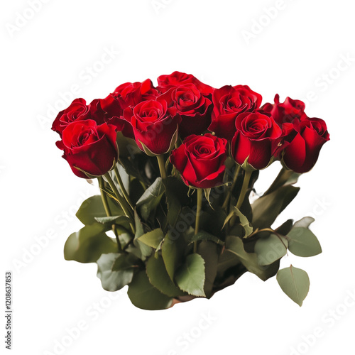 bouquet of red roses