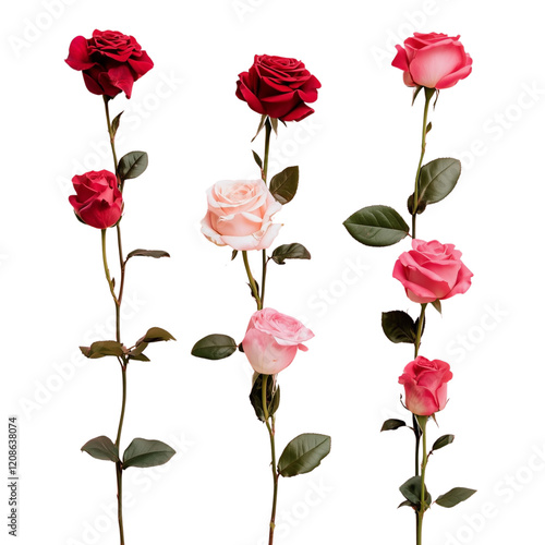 pattern with roses