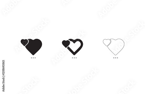 vector and line art graphics for branding and design needs creative vector elements: perfect for Seasonal and Everyday use black and white icons for modern projects.