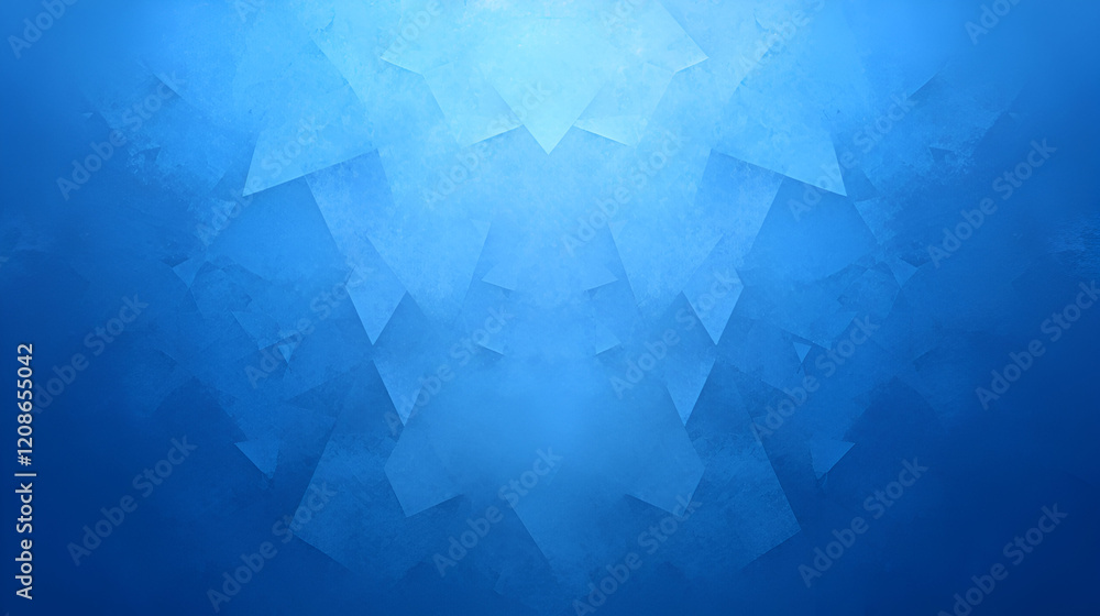 Obraz premium Abstract Blue Geometric Pattern Background Design