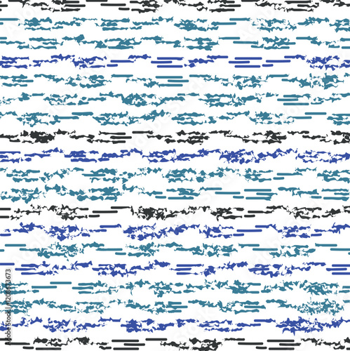 Marine texture in the form of noisy horizontal lines