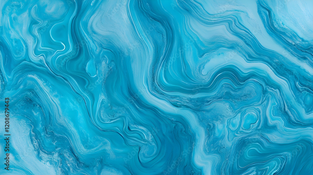Abstract swirling blue paint texture background, ideal for design projects Abstract swirling blue paint texture background, ideal for design projects