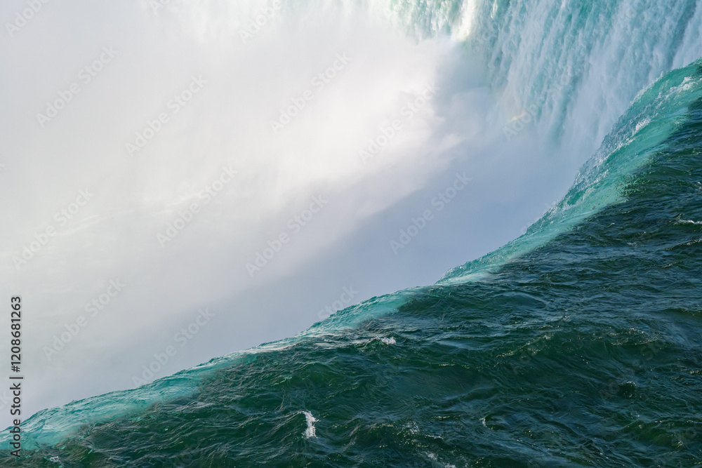 over the falls