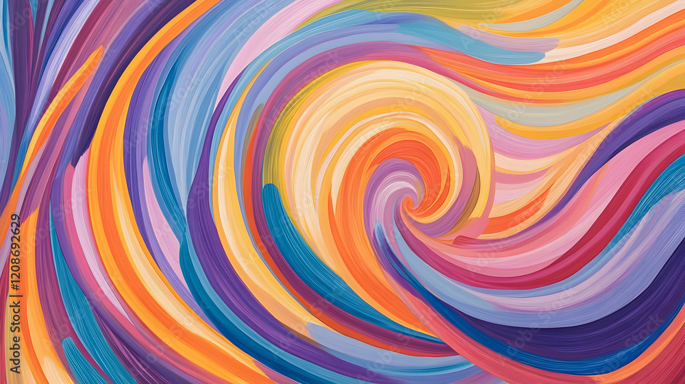 Colorful swirling abstract art, vibrant hues, dynamic motion, background texture, ideal for design Colorful swirling abstract art, vibrant hues, dynamic motion, background texture, ideal for design