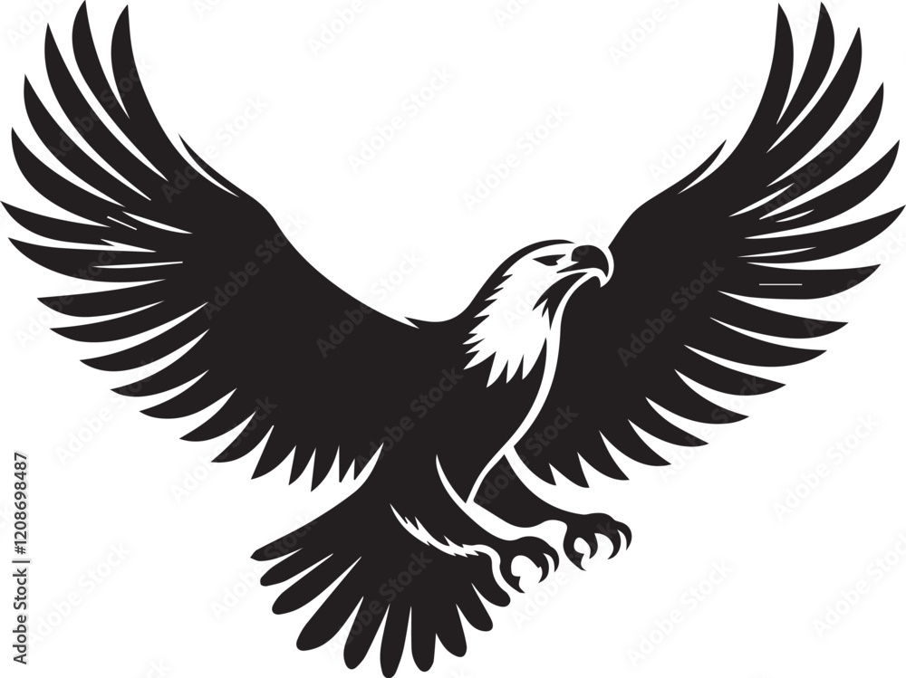 Obraz premium eagle vector illustration