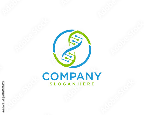 DNA circle logo