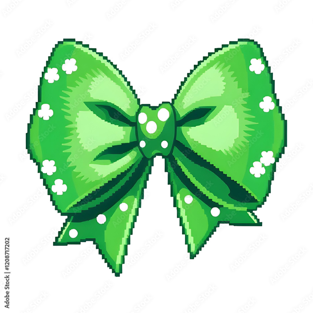 Green Ribbon Coquette Bow Green Ribbon Coquette Bow