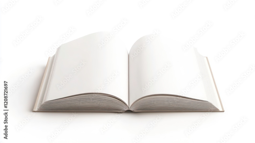 Standing 3D magazine mockup with white blank cover isolated on white background. Closed vertical paperback book, catalog or magazine mockup. Diminishing perspective. Standing 3D magazine mockup with white blank cover isolated on white background. Closed vertical paperback book, catalog or magazine mockup. Diminishing perspective.