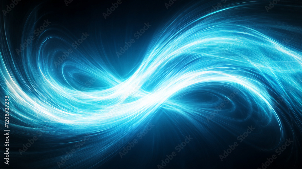 Dark background with black and blue tones creates a glowing light swirl effect, evoking energy and movement with a smooth texture, perfect for a chaotic yet elegant design concept.
Dark background with black and blue tones creates a glowing light swirl effect, evoking energy and movement with a smooth texture, perfect for a chaotic yet elegant design concept.