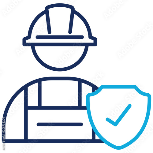 Work Safety Icon photo