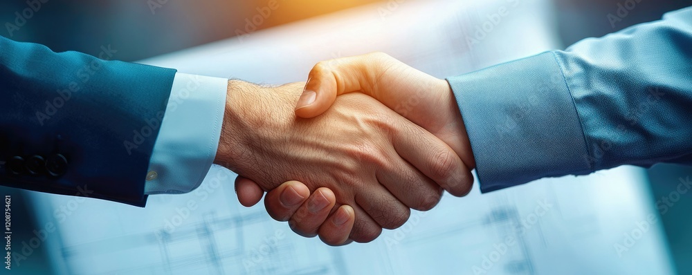 A close-up of two hands shaking, symbolizing agreement, partnership, or a business deal in a professional setting. A close-up of two hands shaking, symbolizing agreement, partnership, or a business deal in a professional setting.