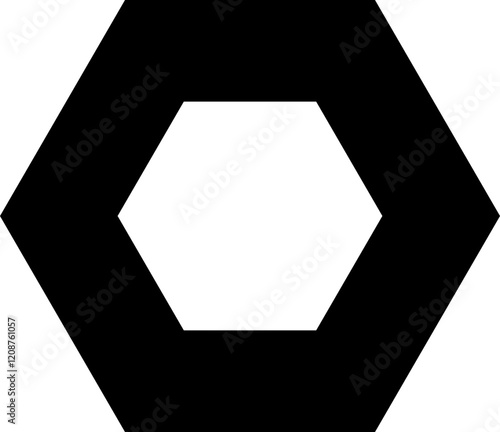 Nuts , screws, rivets, and bolts con. Equipment stainless, fasteners, metal fixation gear black flat vector isolated on transparent background. Building tools construction sign