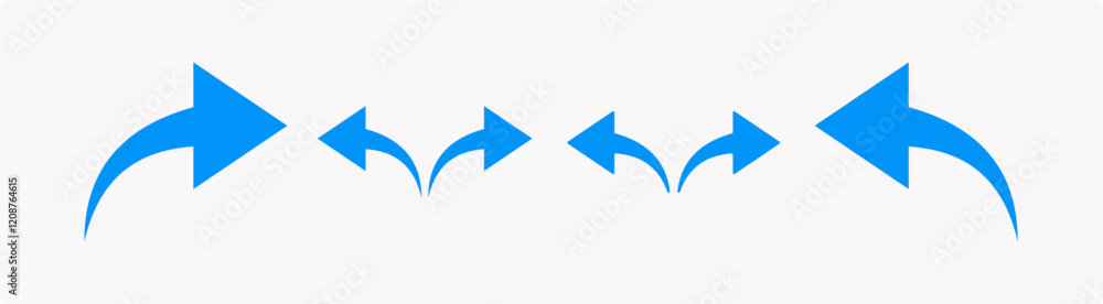 Black arrow icon set. Arrow. Cursor. Arrow vector icon., Move left and right or back and forth arrow flat icon, direction vector illustration Black arrow icon set. Arrow. Cursor. Arrow vector icon., Move left and right or back and forth arrow flat icon, direction vector illustration