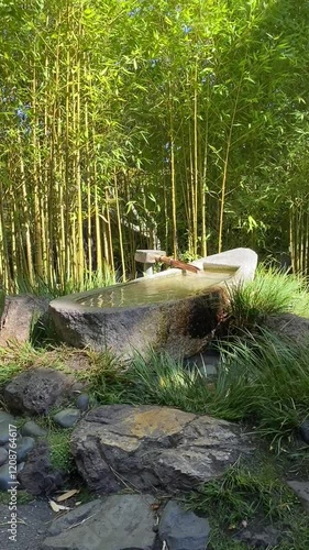 In Japanese Garden, Portland, Oregon