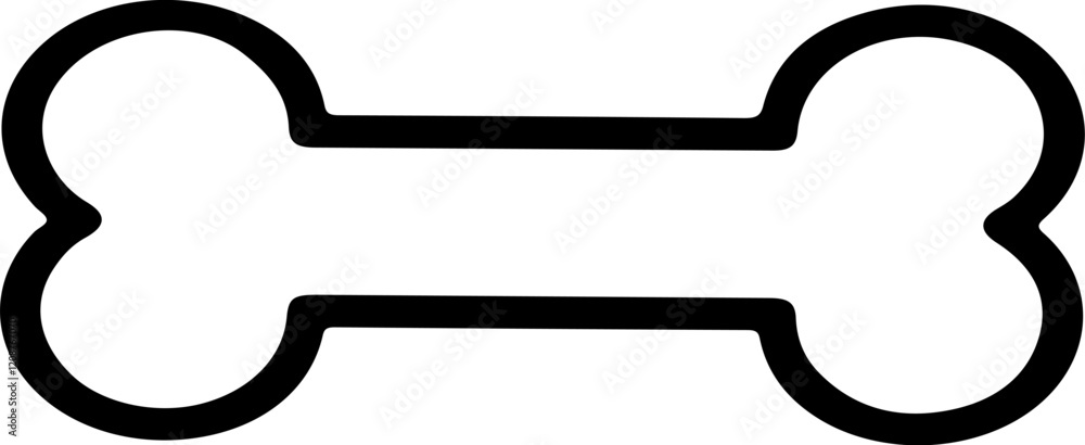 Dog bone clip art design on plain white transparent isolated background for card, shirt, hoodie, sweatshirt, apparel, card, tag, mug, icon, poster or badge Dog bone clip art design on plain white transparent isolated background for card, shirt, hoodie, sweatshirt, apparel, card, tag, mug, icon, poster or badge