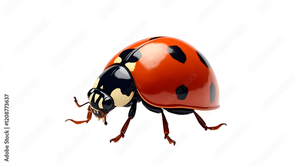 Ladybug isolated on white background. Ladybug isolated on white background.