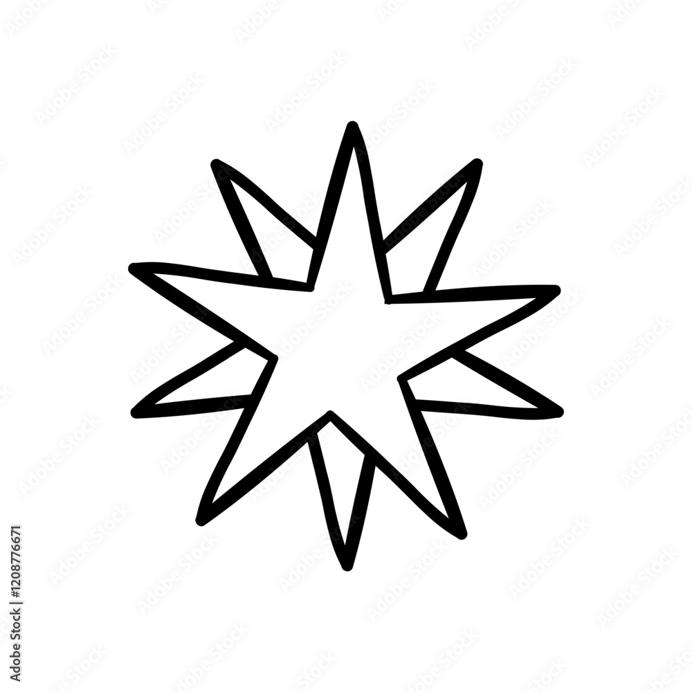 Star clip art design on plain white transparent isolated background for card, shirt, hoodie, sweatshirt, apparel, card, tag, mug, icon, poster or badge Star clip art design on plain white transparent isolated background for card, shirt, hoodie, sweatshirt, apparel, card, tag, mug, icon, poster or badge