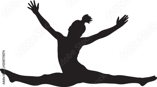 Gymnast Silhouette