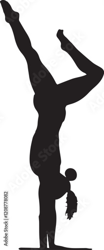 Gymnast Silhouette