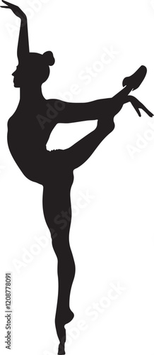 Gymnast Silhouette