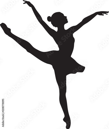 Gymnast Silhouette