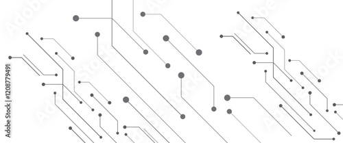 Vector abstract technology background tech futuristic banner template texture with technological style.