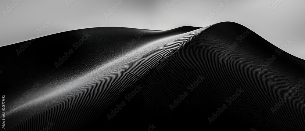 Dramatic Black and White Sand Dune Landscape Abstract Texture Nature Photography Dramatic Black and White Sand Dune Landscape Abstract Texture Nature Photography