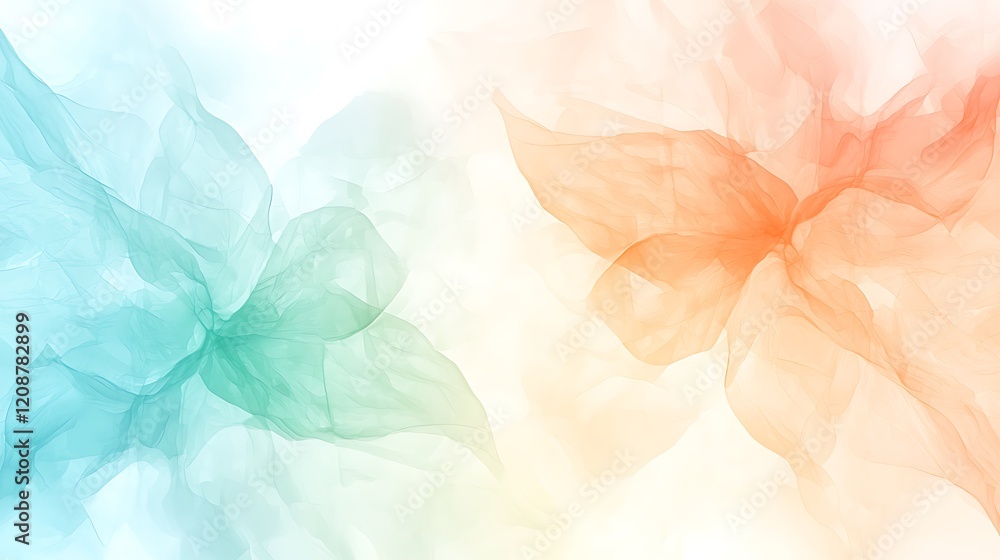 Obraz premium Abstract pastel textures a dreamy digital art environment and aesthetic view