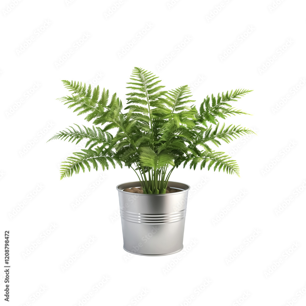Silver Fern in Pot for gifts on various festivals, 100% white ba Silver Fern in Pot for gifts on various festivals, 100% white ba