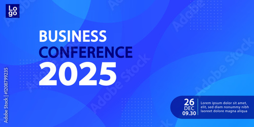 background with numbers, conference banner business.
vector,Flat design, illustration.