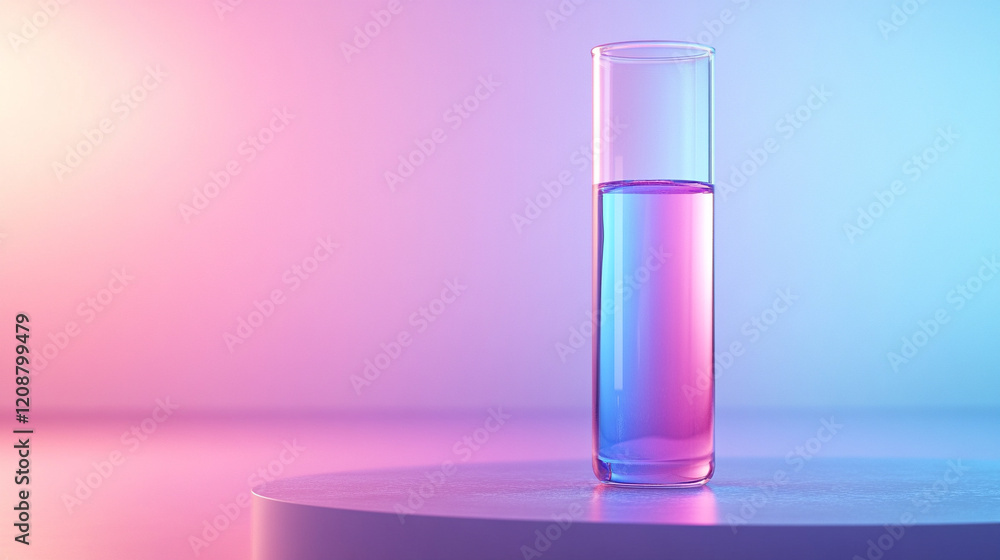 A modern test tube podium stand on a blank product background symbolizing innovation and laboratory concepts with a minimalistic display space and studio exhibition template for professional use
A modern test tube podium stand on a blank product background symbolizing innovation and laboratory concepts with a minimalistic display space and studio exhibition template for professional use