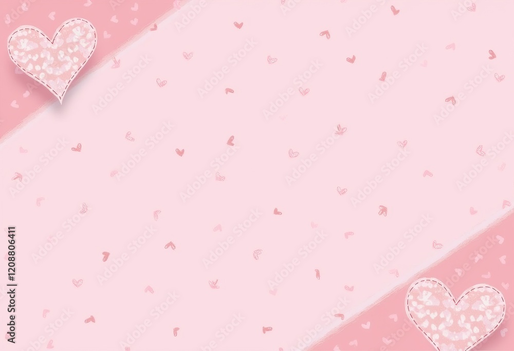Pink Heart Pattern Wallpaper: Pastel Aesthetic, White Accents, Felt Hearts, Phone Background, Simple Design, Cute Style, Soft, Minimalist Vector.
Pink Heart Pattern Wallpaper: Pastel Aesthetic, White Accents, Felt Hearts, Phone Background, Simple Design, Cute Style, Soft, Minimalist Vector.
