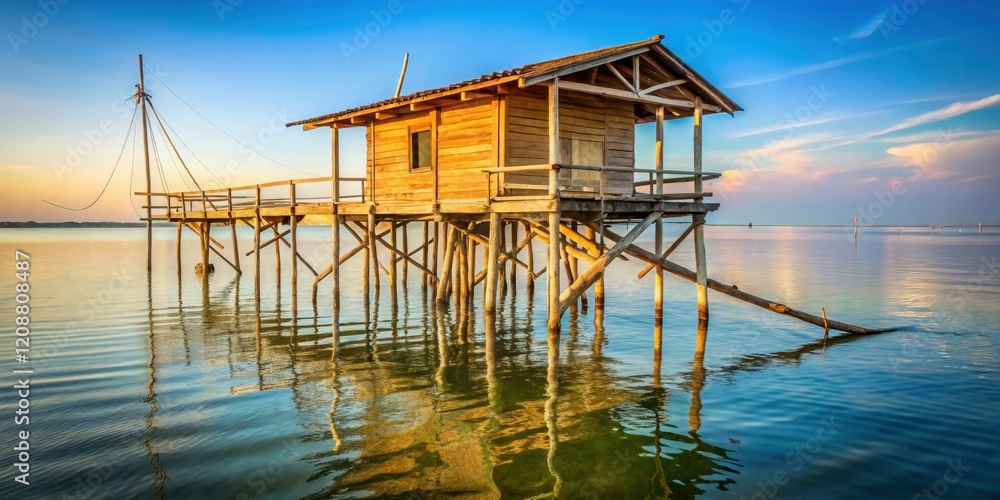 Traditional wooden fishing structure, Trabucco, Italy, fishing, sea, coast, ancient, structure, traditional, landmark Traditional wooden fishing structure, Trabucco, Italy, fishing, sea, coast, ancient, structure, traditional, landmark