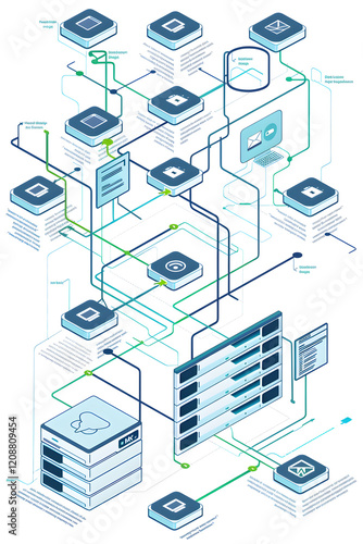 Comprehensive Flow Chart Depicting the Process of a DNS MX Lookup photo